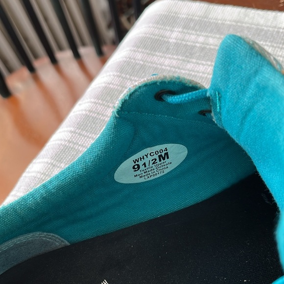 Womens Twisted X loafers,Hooey Loper | 9.5 | Blue/Multi - Picture 6 of 6